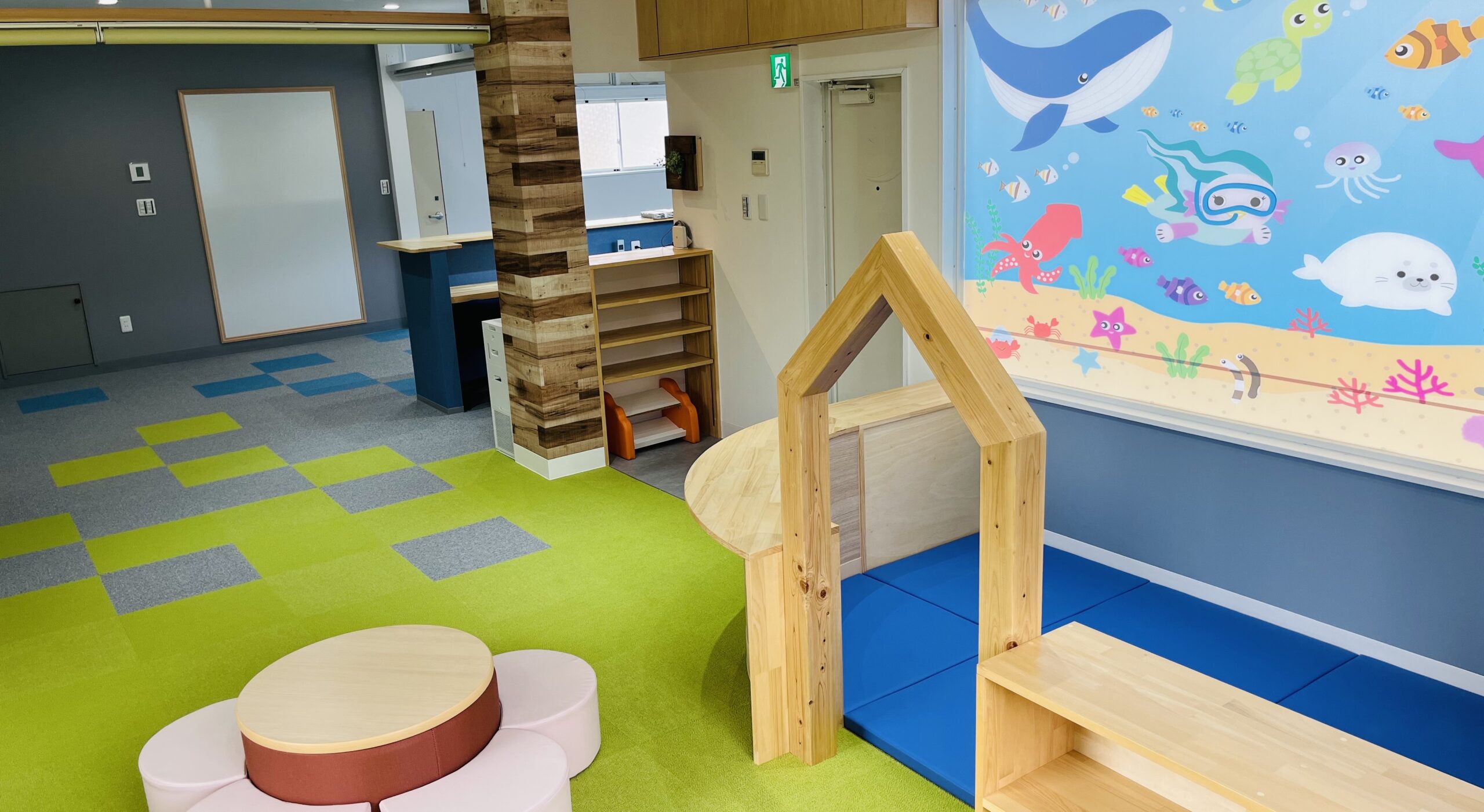 広々とした施設の様子